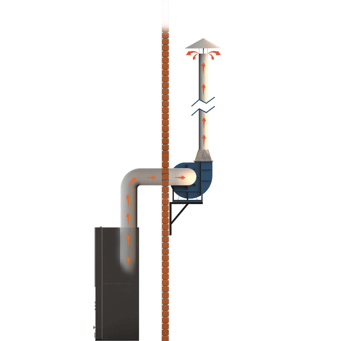 Instalación de las campanas de extracción