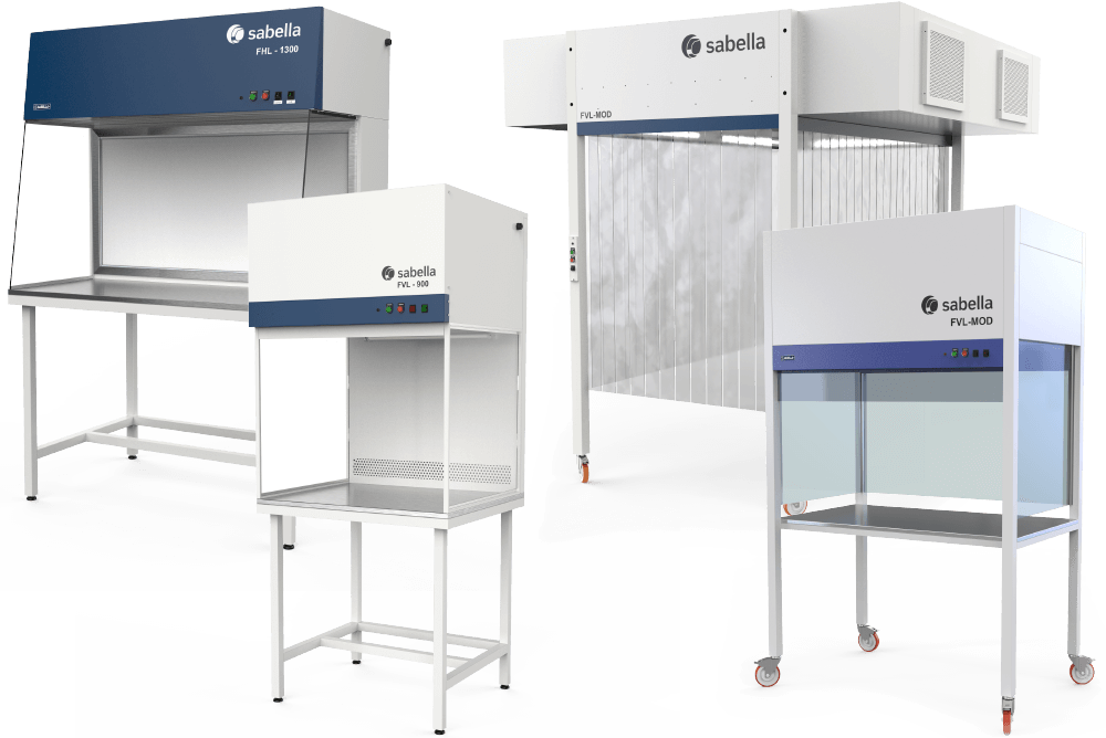 modelos de flujo laminar horizontal y vertical para equipar laboratorios