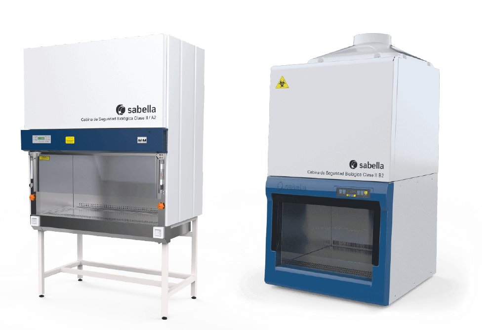 Modelos de Cabinas de Bioseguridad Sabella