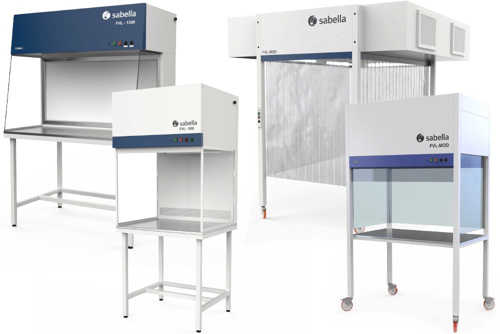 Modelos de Cabinas de Flujo Laminar Sabella